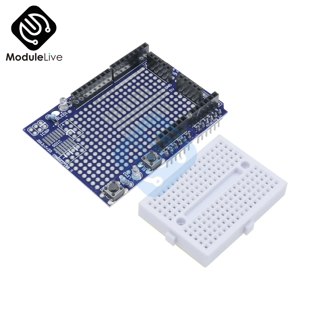 Proto защитный Прототип платы расширения SYB 170 MINI макетная плата без пайки для Arduino UNO