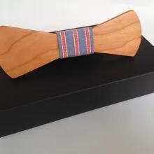 Элегантный подарок Модный регулируемый деревянный мужской галстук-бабочка Свадебный галстук банкетный галстук бабочка предварительно завязывается