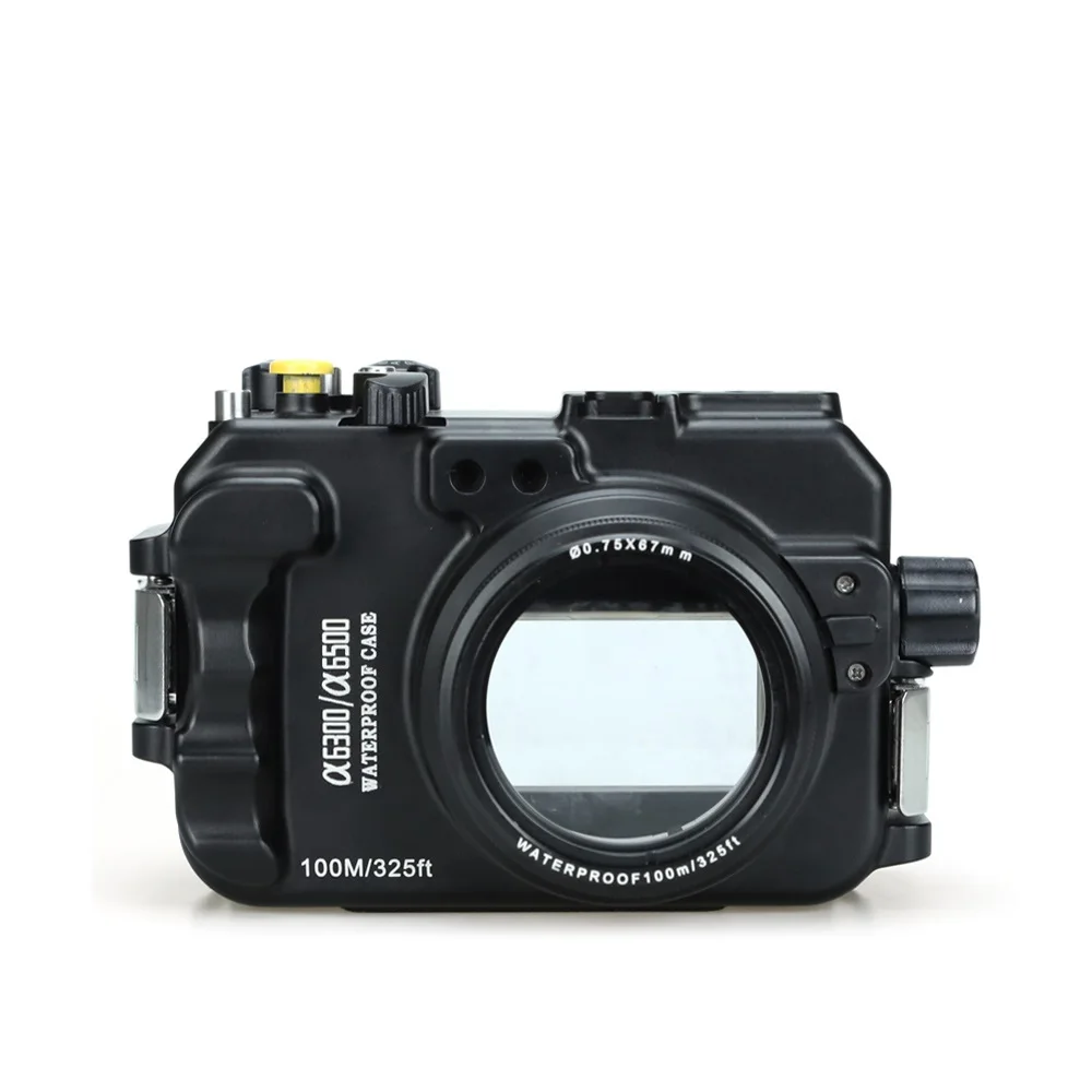 Алюминиевый корпус для камеры Pro 325 футов 100 м Sony A6500 совместим с подводным