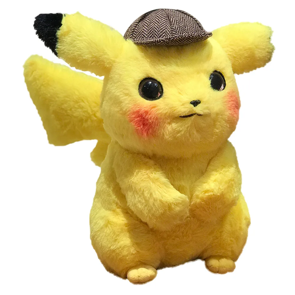 detective pikachu soft toy