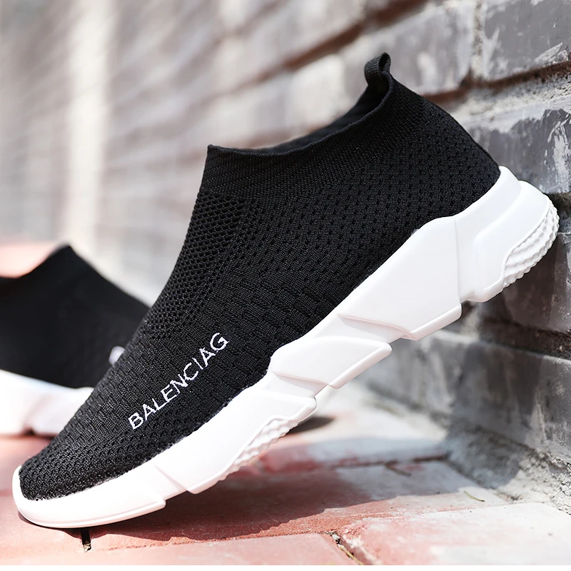 

YRRFUOT Men Breathable Casual Shoes Brand Outdoor Light Plus Size Man Shoes Comfortable Fashion Sneakers Non-slip Loafers Shoes
