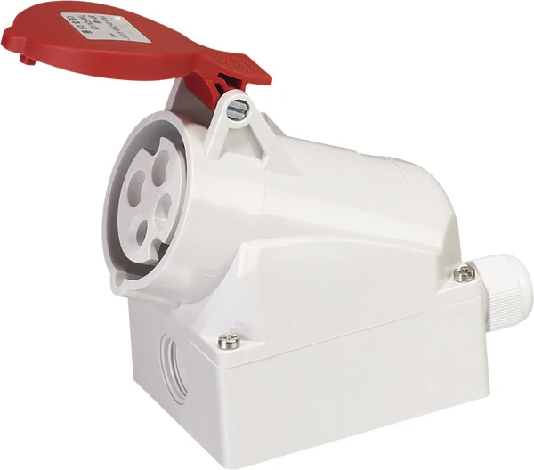 

Saipwell Hot Sale ip44 16a industrial plug and socket 400v 4P 16A SP-105