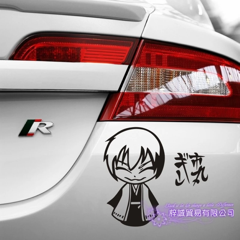 BLEACH Наклейка на стену аниме наклейки для поклонников виниловая наклейка на стену s Декор для дома декоративная наклейка Kurosaki Ichigo для автомобиля