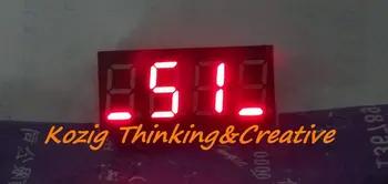 

IIC I2C 0.36" 4digit-8seg Red LED Digital Tube Display AVR 3.3V-5v
