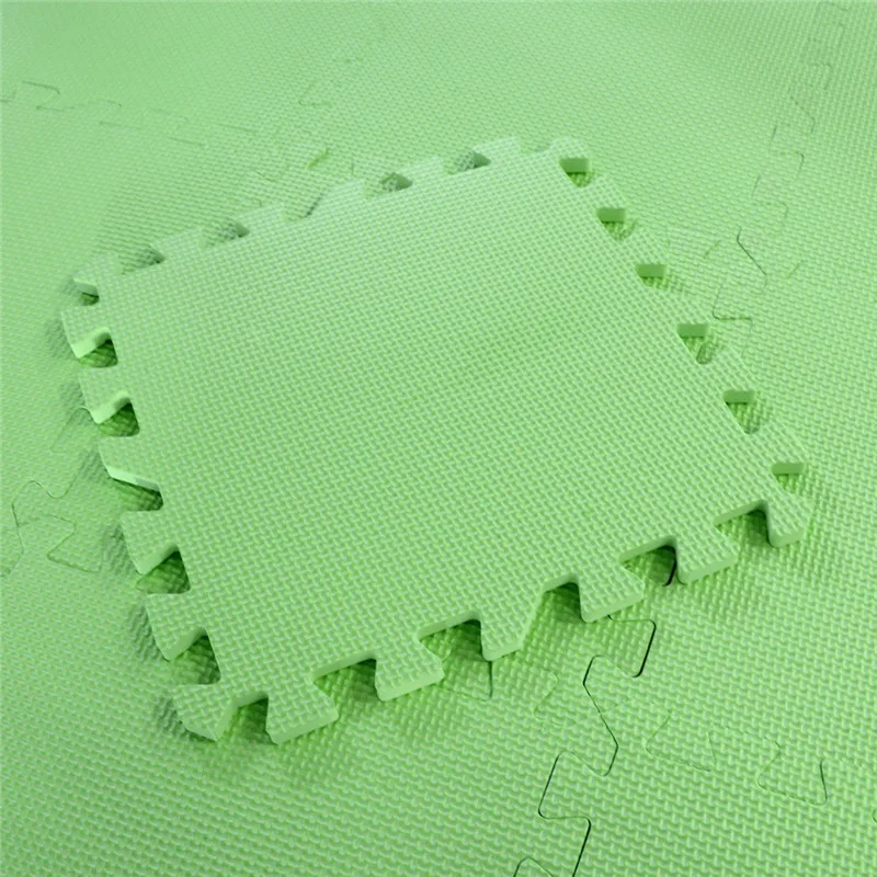Starz 10Pcs/Set Green Children's Soft Developing Crawling Rugs Puzzle