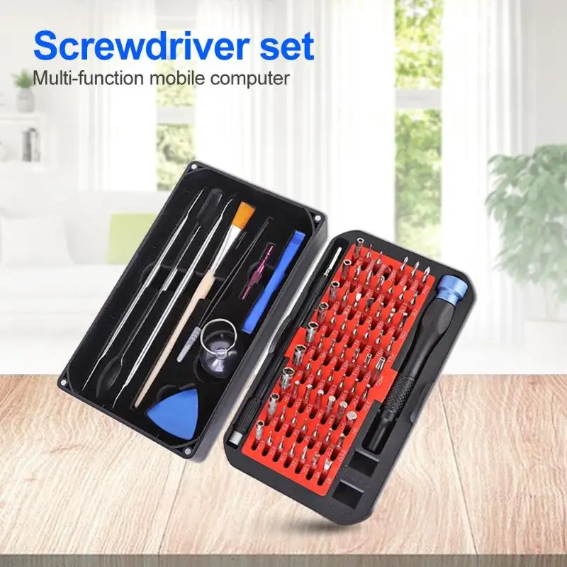 

76pcs Precision Screwdriver Set Mobile Phone Computer Maintenance Tool Kit