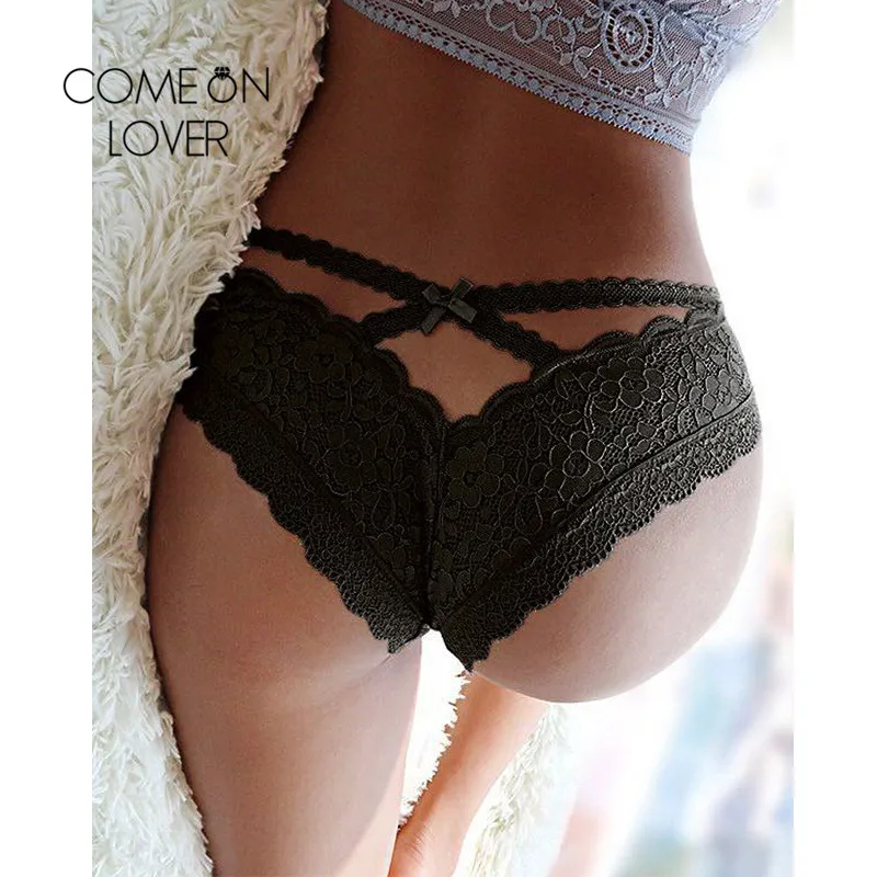 Comeonlover Culotte Femme сексуальное прозрачное бесшовное нижнее белье женские трусики Ropa Interior Mujer кружевные сексуальные трусики размера плюс PI5172