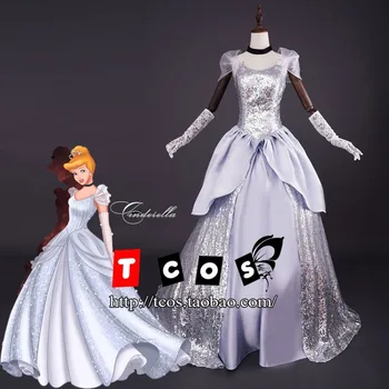 

New 2015 Custom Made Women Halloween Cosplay Adult Princess Cinderella Costume Sexy Adult Cinderella Costume
