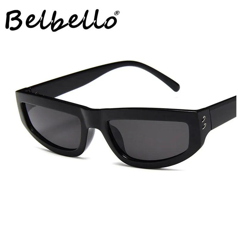 

Belbello Retro Square Sunglasses Women Fashion Sunglasses Men New European American Fashion Sunglasses Adult Vintage UV400