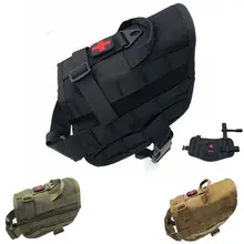 K9 Регулируемый тактический Кинологический жилет 1000D нейлон Открытый охотничьих собак жилет «Щенячий патруль» жгут Услуги собака жилет Костюмы