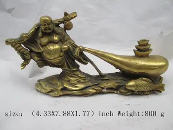 

619Collect brass in ancient China. Miro Buddha NR