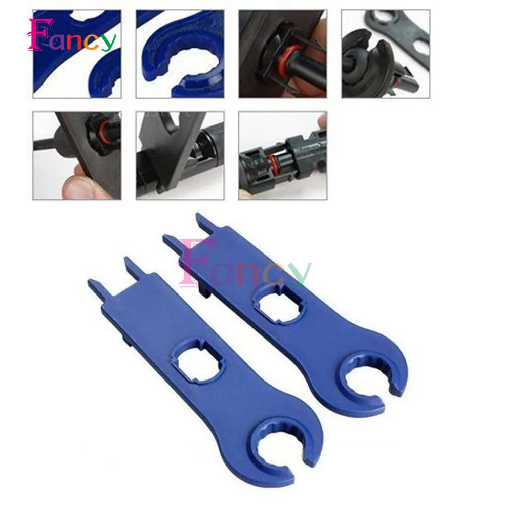 

2PCS Lots of MC4 Solar Panel Cable Connector Disconnect Tool Spanner Wrench Kit