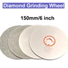 URANN 6 pouce 150mm Revêtue de Diamant Plat Meule De Polissage De Bijoux Disque 12.7mm Trou Intérieur Outil ► Photo 1/5