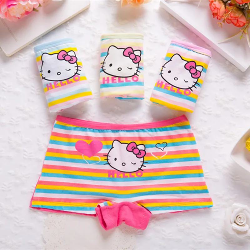 

underwear for girls Underpants panties boxers short panties for girls calcinha infantile child's kids children H6038-4P