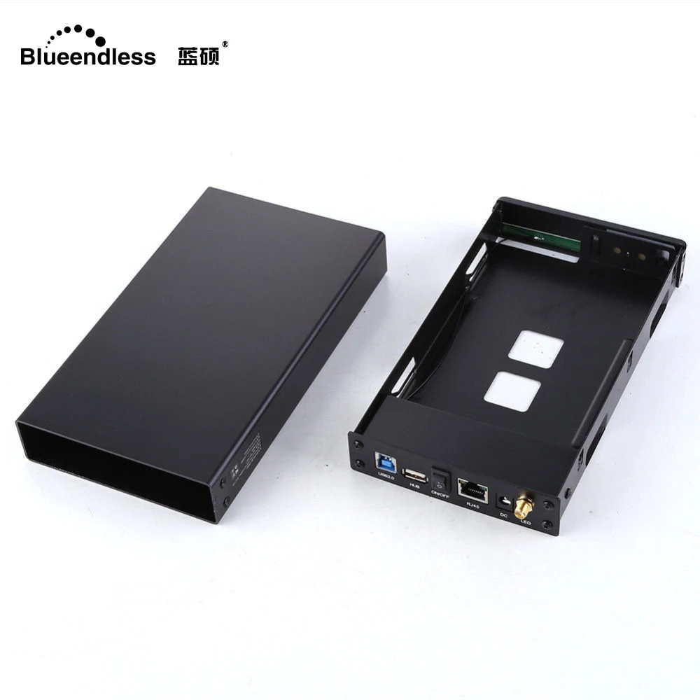 Blueendless External Hard Drive 4TB Aluminium Usb Sata Hdd 3.5 USB 3.0 Hard Disk Wifi Remote Hard Drive for Laptop/IOS/Windows