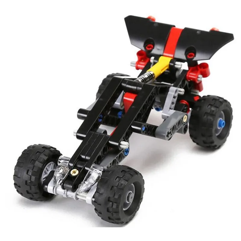 118Pcs New Compatible LegoINGlys Technic Mountain Off-Road Vehicles Car Model Set Building Blocks Bricks Toys For Children Gift 