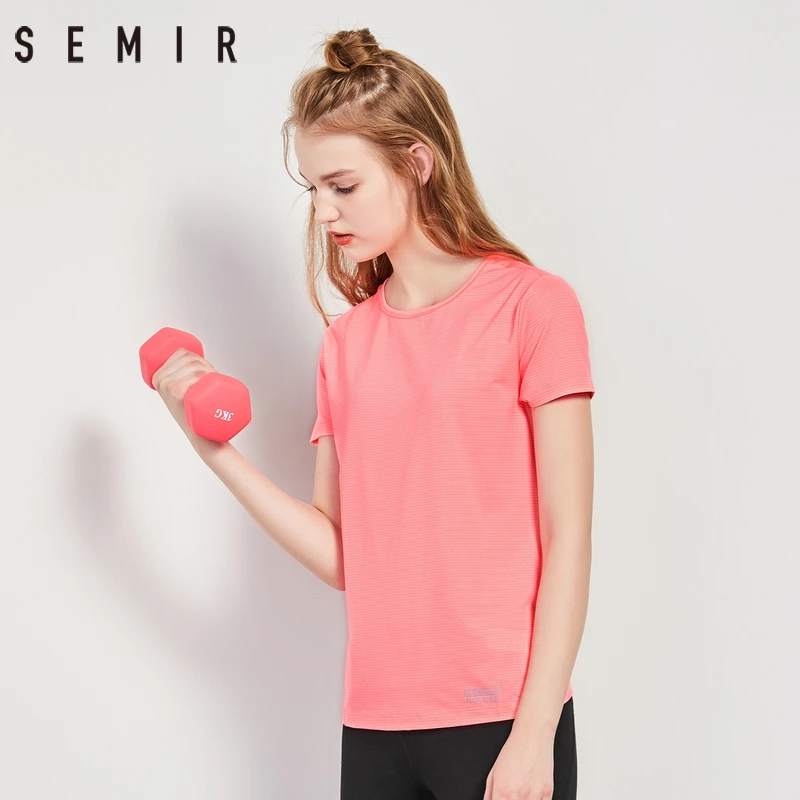 

SEMIR 2019 T Shirt Femme Top Fashion Cool Print Female T-shirt White Cotton Women Tshirts Summer Casual Harajuku