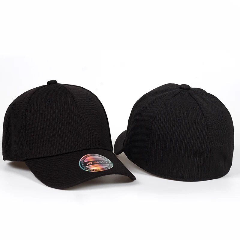 

2018 new Black Baseball Cap Men Snapback Hats Caps Men Flexfit Fitted Closed Full Cap Women Gorras Bone Male Trucker Hat Casquet