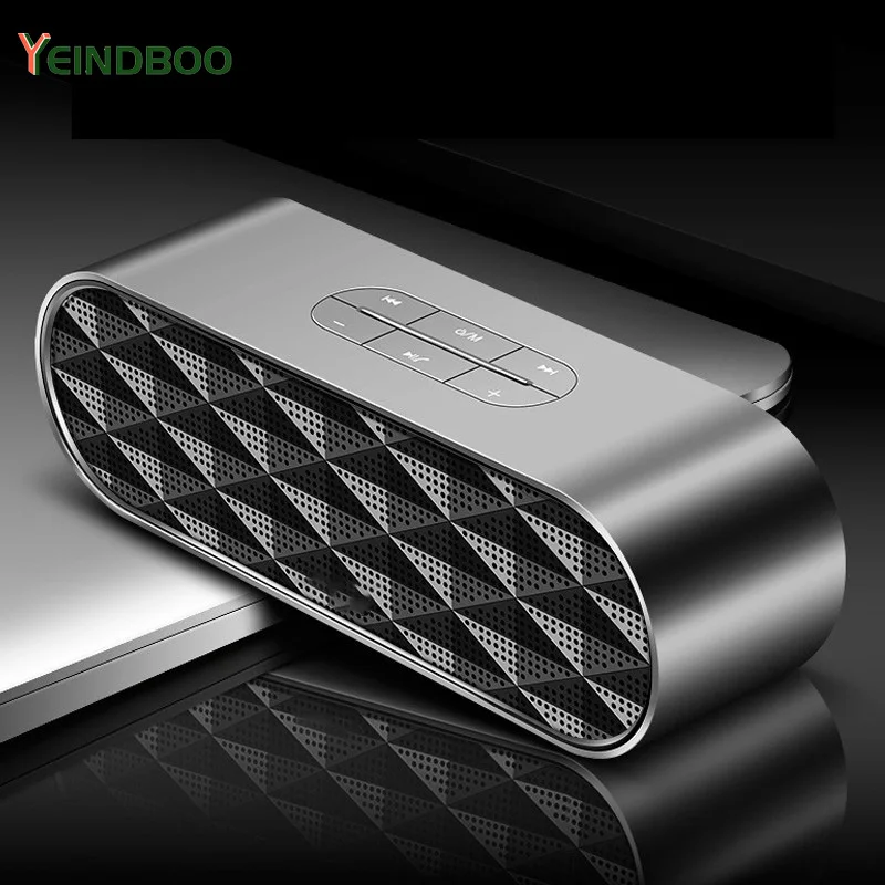 

Mini HI-FI Speaker 2000MAH Large Capacity Battery Support Bluetooth/TF/USB/AUX Dual Speaker Full Range Wireless Bluetooth Speake