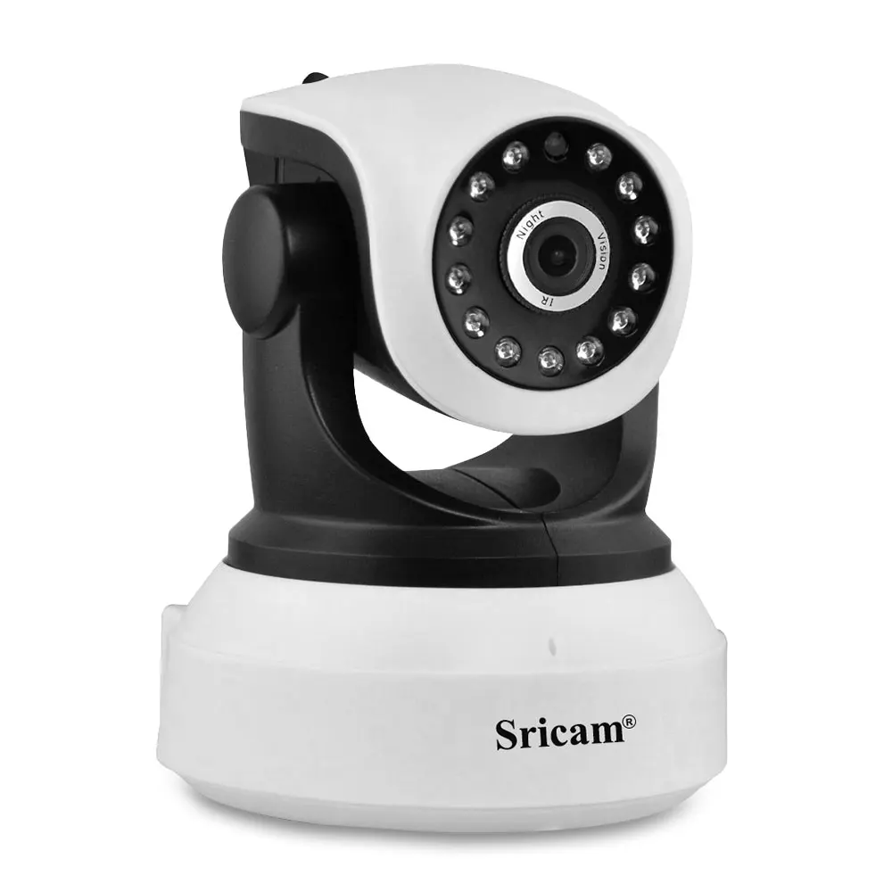 

Sricam SP017 HD 720P IP Camera Wireless 1/4 CMOS Indoor Security Surveillance Camera IR-cut Night Vision Motion Detection