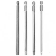 4 шт. 150 мм S2 Стальная внутренняя Шестигранная головка отвертки набор ручных инструментов Магнитная дрель отвертка Набор бит