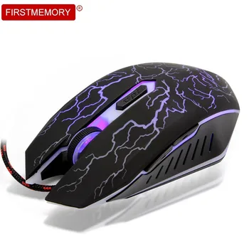 

Wired Computer Gaming Mouse Optical Ergonomic Mouse Cool 6D USB 1600 DPI Mice Mause Gamer For Dota2 LOL Bloody Fare Raton Laptop