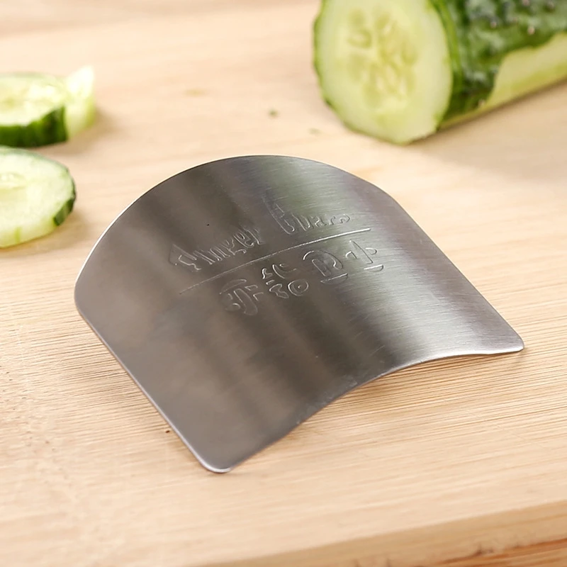 

1 Pcs Finger Guard Protect Finger Hand Cut Hand Protector Knife Cut Finger Protection Tool Stainless Steel Kitchen Tool Gadgets