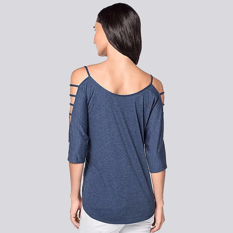 

Fashion Females T-shirt 2019 Summer New Loose Women T-shirt Casual Solid color Feminino Clothing Wild Tee Tops European
