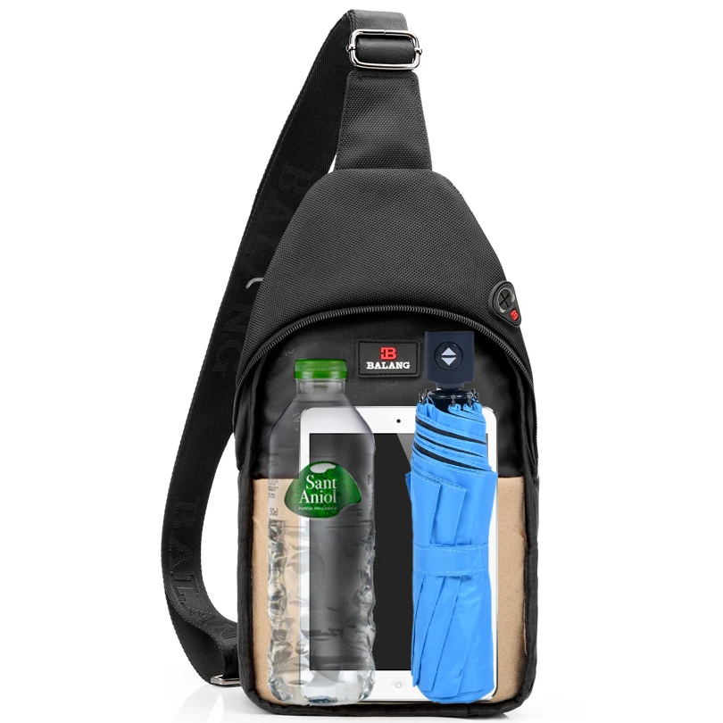 BALANG Crossbody أكياس للرجال رسول حقيبة صدر للرجال حزمة حقيبة عادية للماء النايلون واحد الكتف حزام حزمة 2019 جديد أزياء BALANG Crossbody أكياس للرجال رسول حقيبة صدر للرجال حزمة حقيبة عادية للماء النايلون واحد الكتف حزام حزمة 2019 جديد أزياء