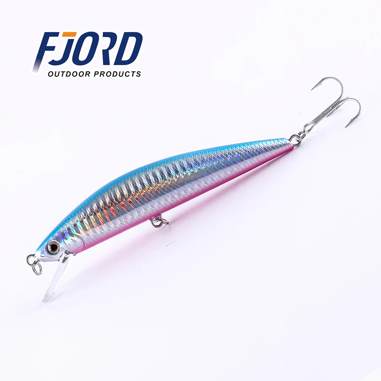 FJORD качество 5 шт./партия 125 мм 40 г Minnow лазер жесткий Профессиональный SwimBait искусственные приманки оборудованные крючки Тонущая Рыбалка