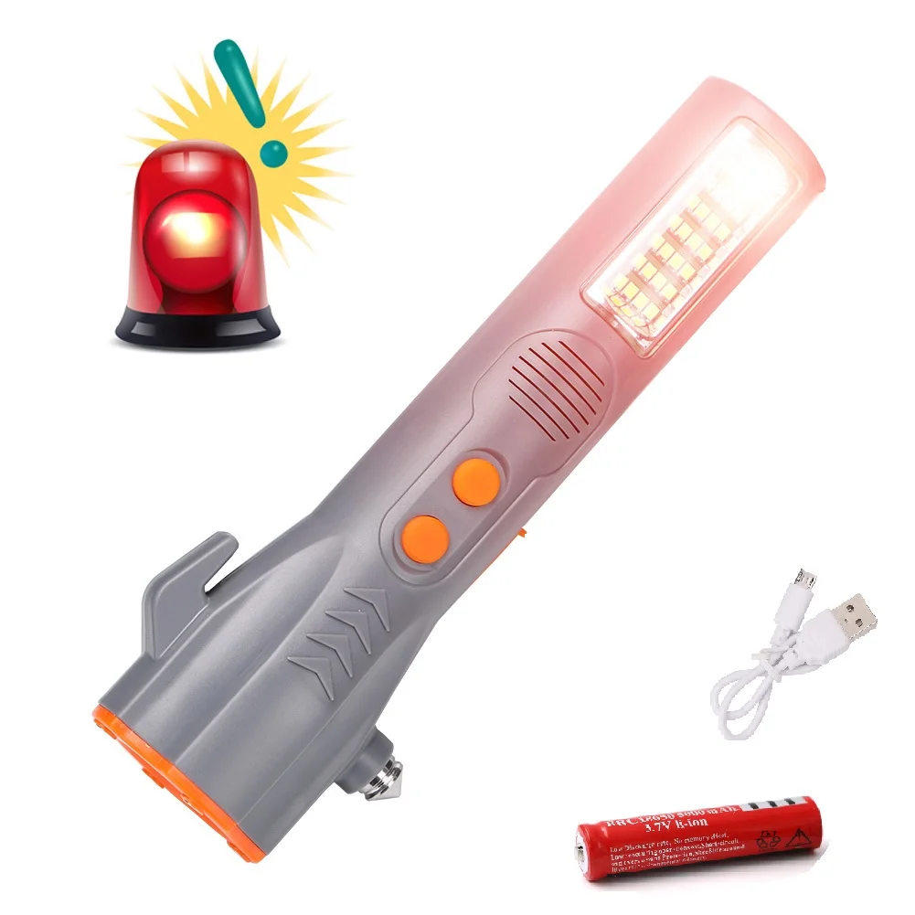 Multifunction Car Vehicle LED Flashlight Safety Escape Rescue