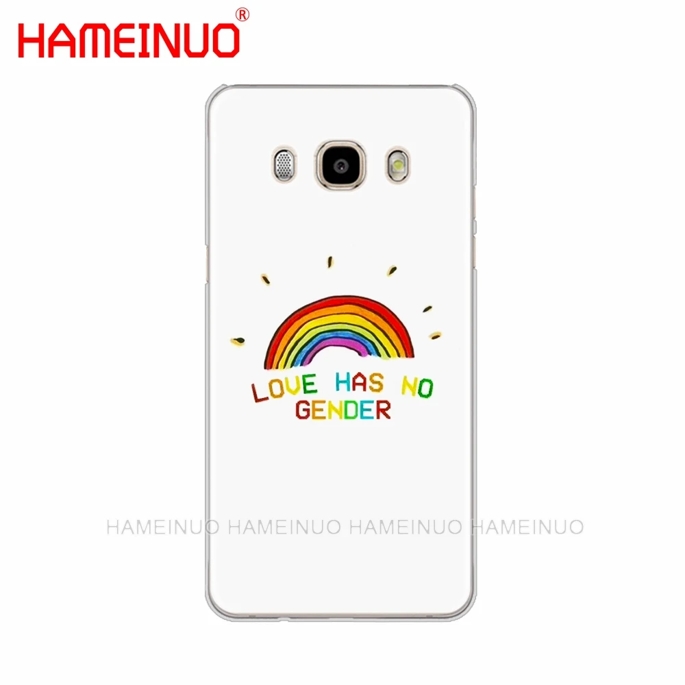Новый чехол HAMEINUO для геев лесбиянок ЛГБТ радуга гордость искусство телефона Samsung