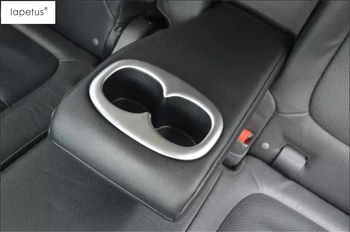 

Lapetus Accessories Fit For Mitsubishi Outlander 2013 - 2017 Rear Seat Chair Water Cup Holder Panel Molding Cover Kit Trim 1 Pcs