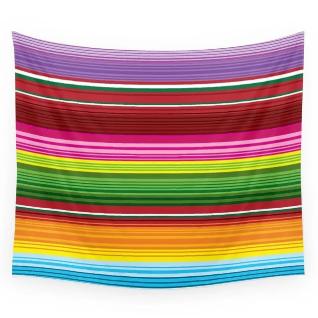 Mexican Blanket Rainbow Wall Tapestry Wedding Party Gift Bedspread Mexican Blanket Rainbow Wall Tapestry Wedding Party Gift Bedspread Beach Towel Yoga Picnic Mat