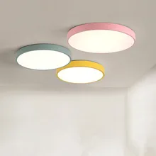 Diameter 30cm lamp LED ceiling lights height 5cm Ironware and Acrylic kitchen bed room foyer study