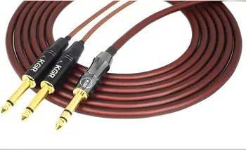 

NEW 6.5MM TRS TO DOUBLE 6.5MM TS MALE TO MALE CABLE AUDIO CABLE AUDIO WIRE FOR GUITAR MIXER AMPLIFIER 071901