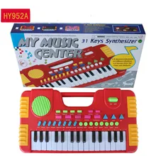 31 ключи детские музыкальные игрушки детские музыкальные переносной прибор электропианино Клавиатура Развивающие игрушки для девочек