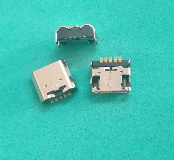 50 шт. разъём micro usb для зарядного устройства LG VS950 V500 V400 F100 T375 V700 V410 VK815 | Мобильные