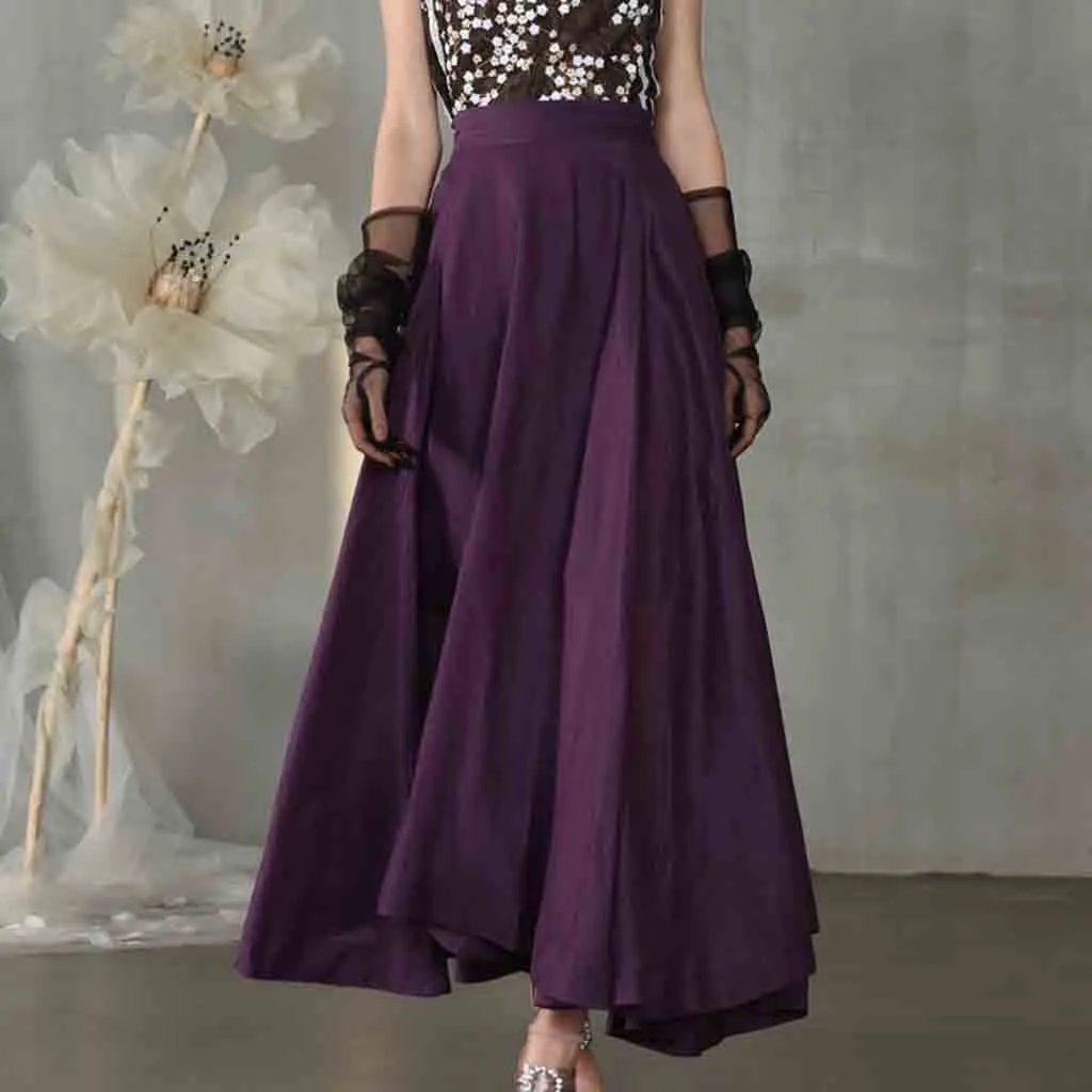 

JAYCOSIN Women Fashion Party A-Line Hight Waist Zipper Skirt Summer Elastic Long Skirt summer Princess Skirts travel hot June 25
