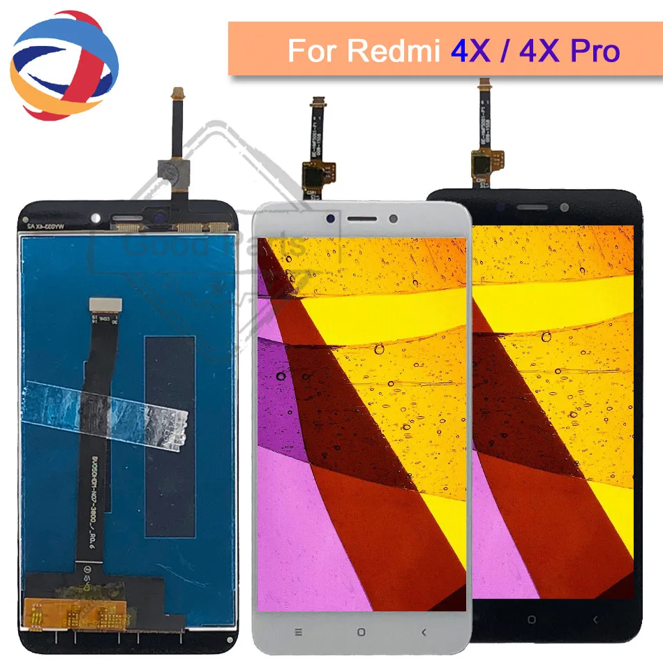 

5.0"for XIAOMI redmi 4X Global LCD Display Touch Screen Digitizer Assembly With Frame Replacement For Xiaomi Redmi 4x pro LCD