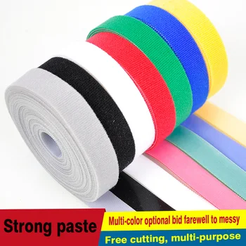 

5 m / roll magic cable tie magic buckle width 2cm / line computer cable headset winder cable tie DIY