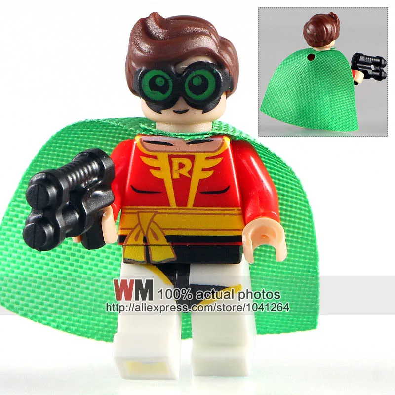 

WM Single Sale PG174 Classic Robin Limited Batman Bricks Model Building Blocks Kids Gift Toys PG8046