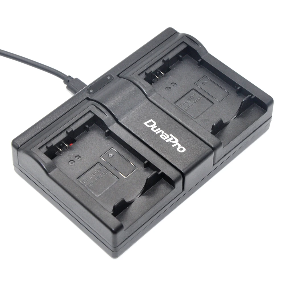 NP-FW50 NP FW50 USB Dual Charger for Sony NEX-5 NEX-5A NEX-5C NEX-5D NEX-5DB NEX-5HB NEX-5K Alpha 7R II Camera Battery | Электроника