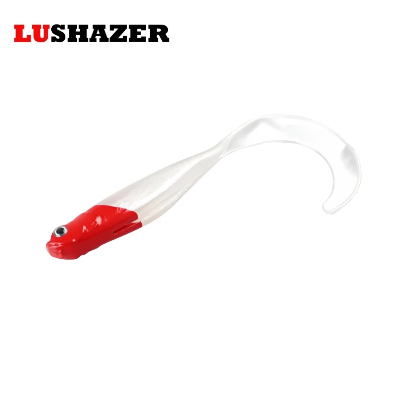 Мягкая рыболовная приманка LUSHAZER 4 шт./лот 6 г 11 см приманки для ловли карпа мягкие