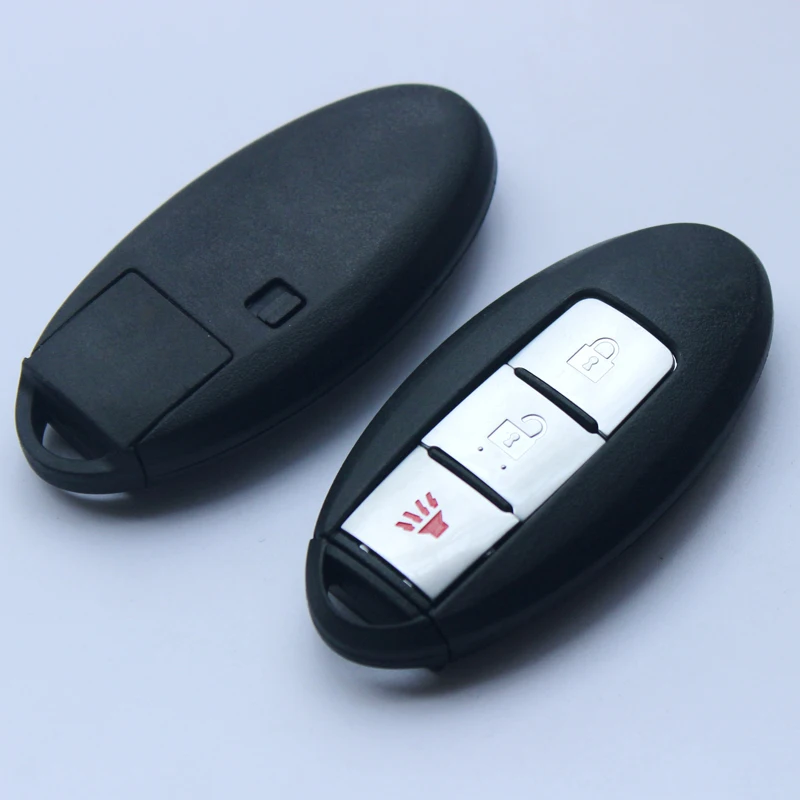 

Brand New Remote Key Shell Replace For Nissan Old Sylphy Teana Qashqai X-Trail 3 Button Smart Key Shell Case With Logo