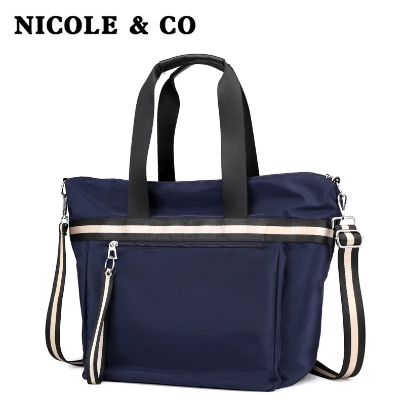 

NICOLE & CO 2019New leisure bag waterproof nylon bag single shoulder men bag cross body bag