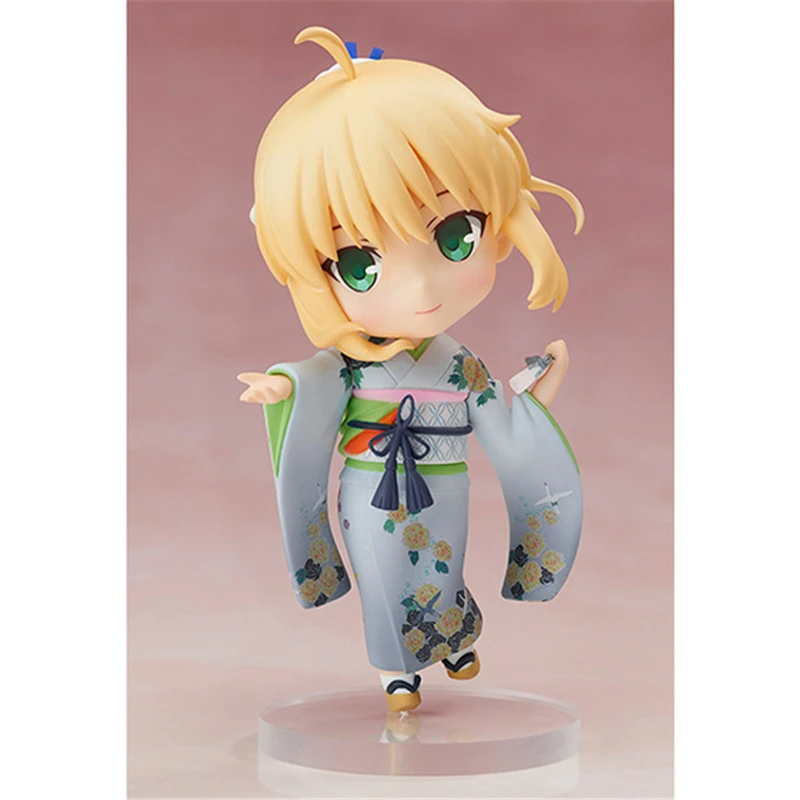 Милый аниме Fate Grand Order Saber 007 Tohsaka Rin 008 кимоно Ver. ПВХ фигурка Коллекционная модель