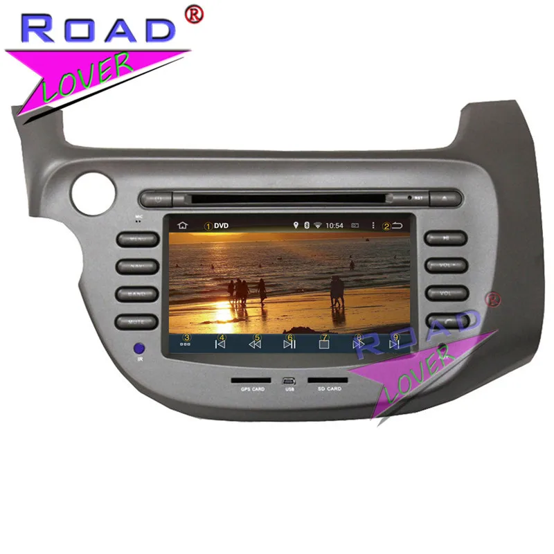 Roadlover Android 8 0 Ca dvd плеер Авторадио для Honda Fit Jazz 2007 LHD стерео gps навигации Magnitol двойной