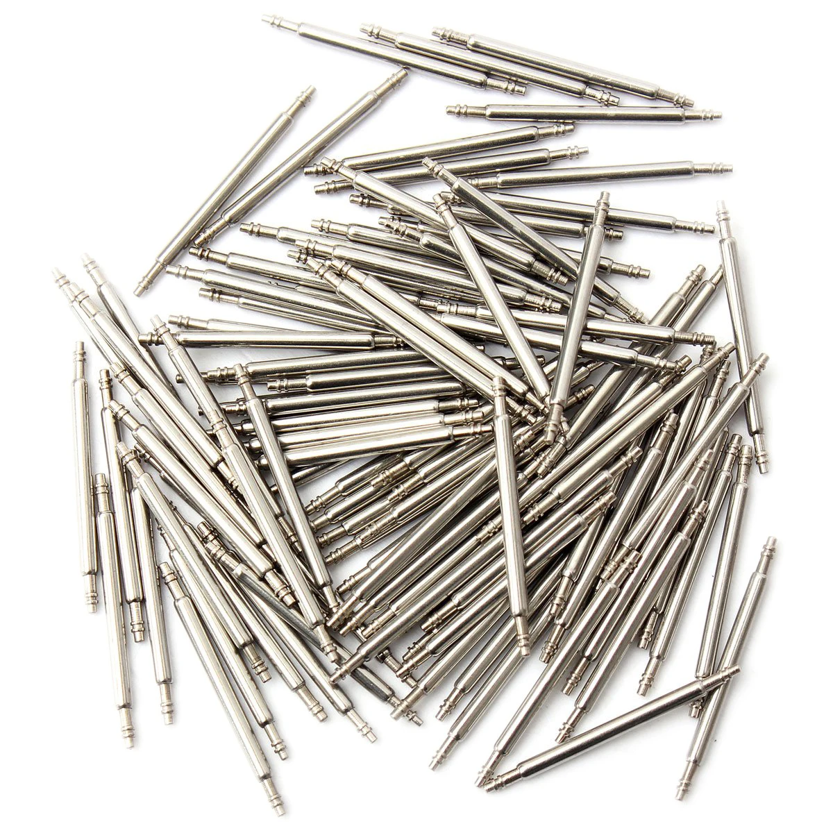 100 Pcs Spring bar stem Wristwatch clock Repair remover tool 19mm 100 Pcs Spring bar stem Wristwatch clock Repair remover tool 19mm