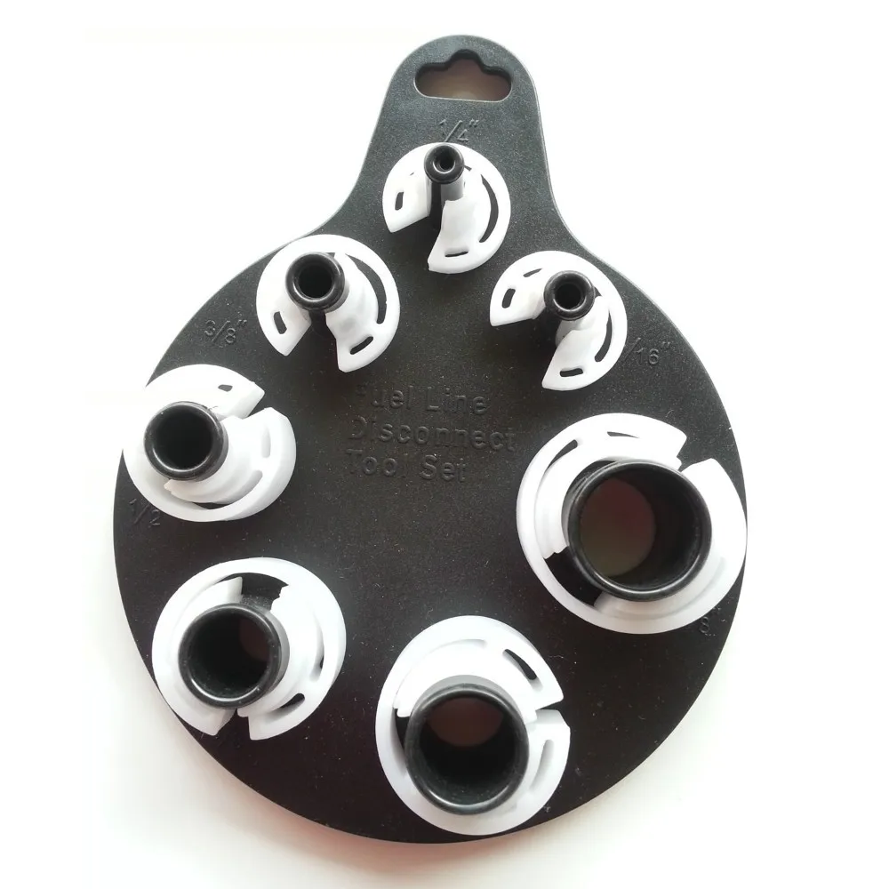 7 Pieces Automotive Universal Type AC Fuel Line Spring Coupling Quick